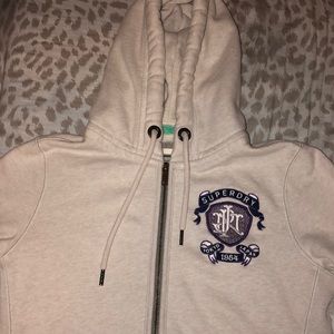 Superdry zip up hoodie